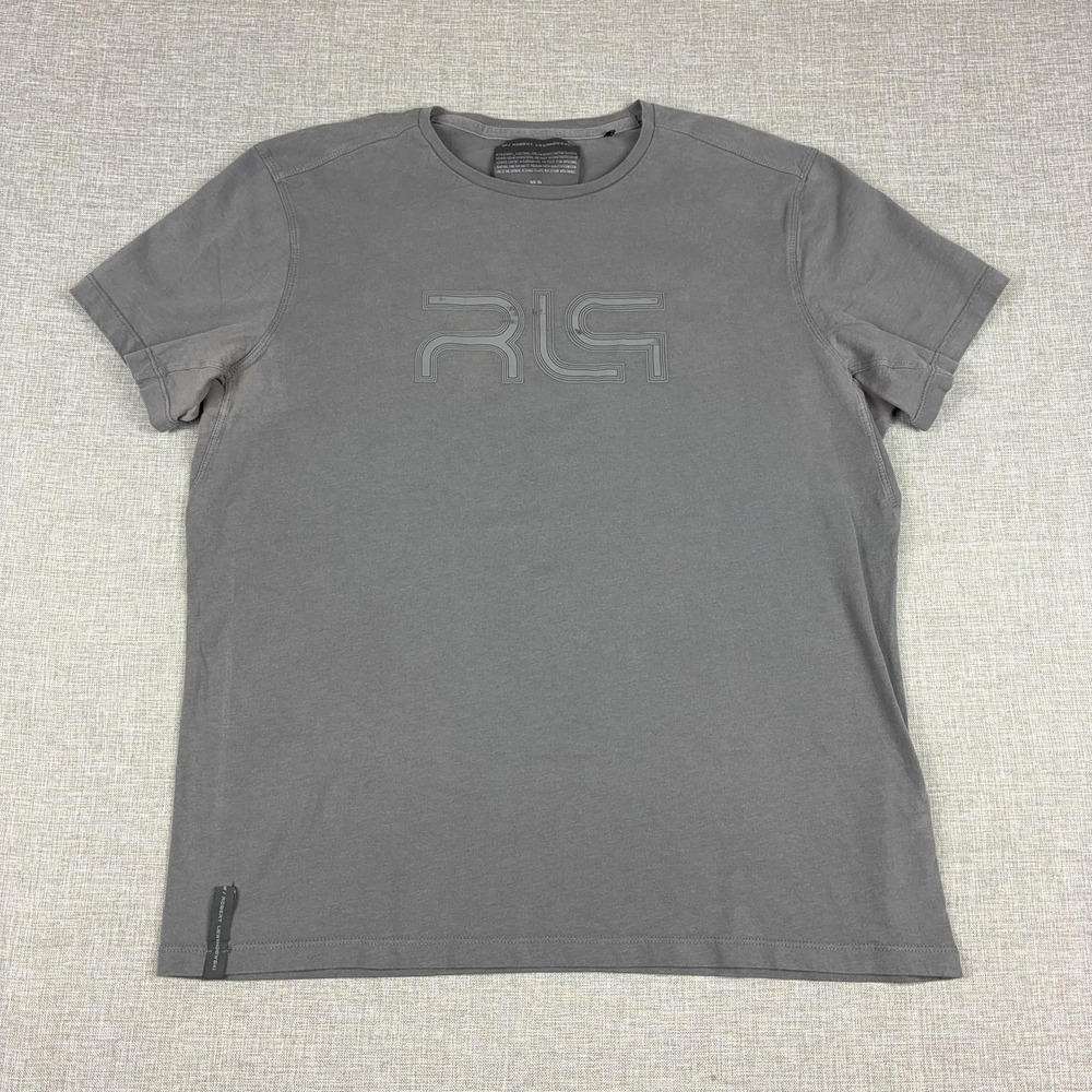 4F RL9 Shirt Mens XL Gray Robert Lewandowski Graphic Tee Tagless Cotton Jersey